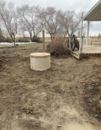 Septic installed